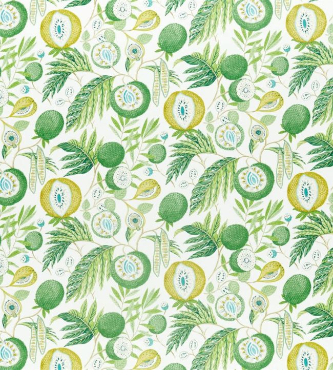 Jackfruit Fabric by Sanderson Botanical Green