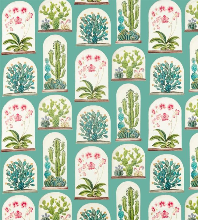 Terrariums Fabric by Sanderson Eucalyptus/Bengal