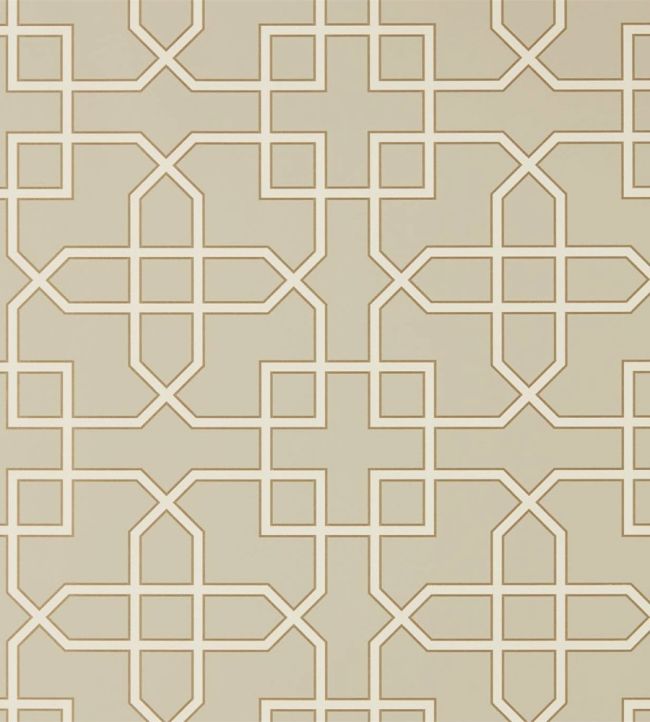 Hampton Trellis Wallpaper by Sanderson Linen