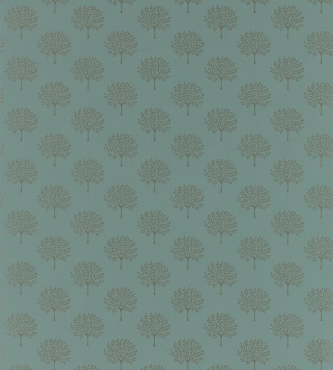 Marcham Tree Wallpaper by Sanderson English Grey