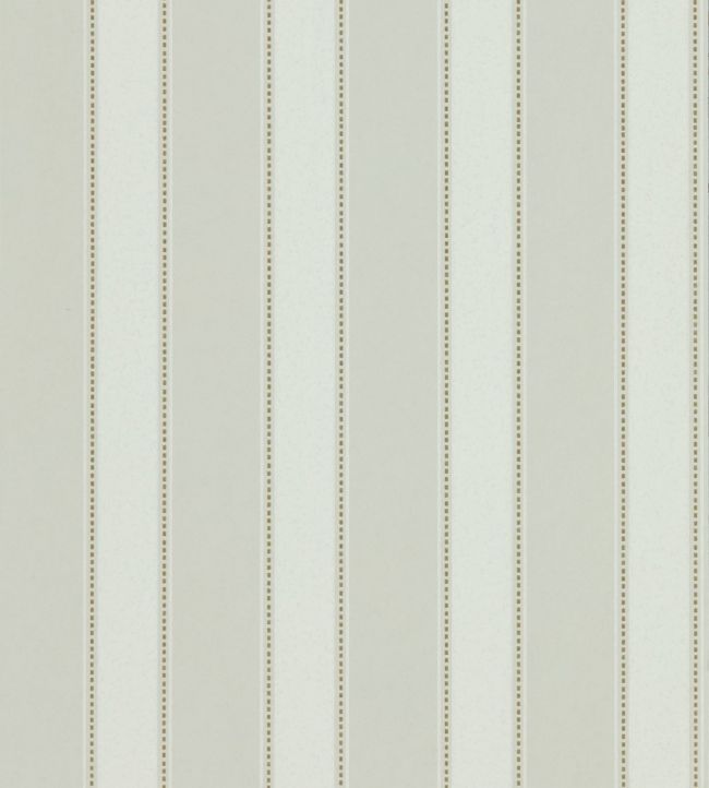 Sonning Stripe Wallpaper by Sanderson Silver Grey