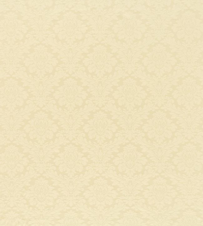 Lymington Damask Fabric by Sanderson Buttermilk