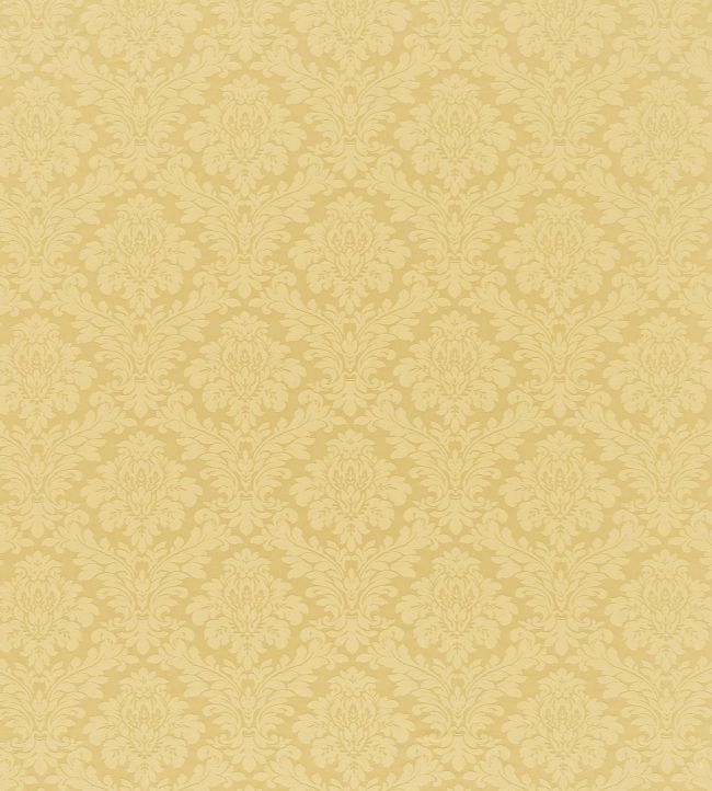 Lymington Damask Fabric by Sanderson Gold