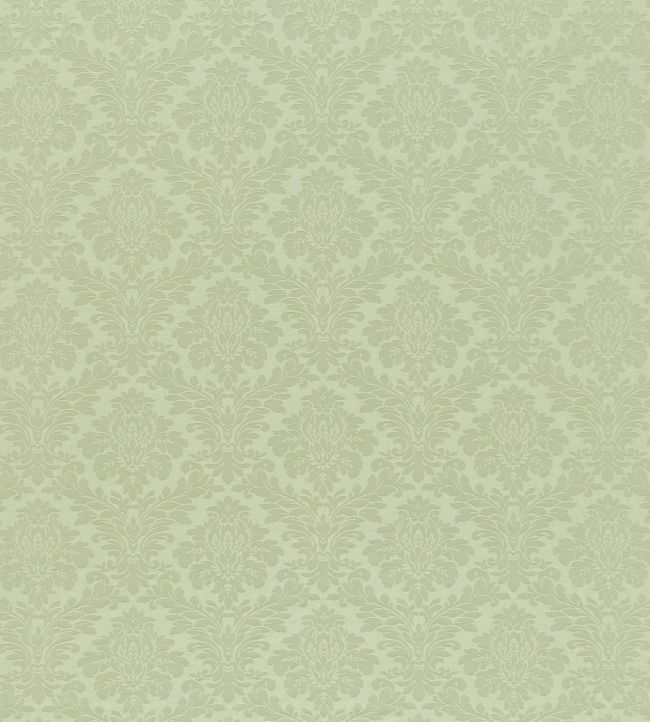 Lymington Damask Fabric by Sanderson Eggshell