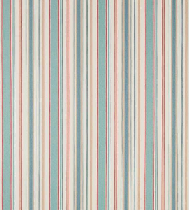 Dobby Stripe Fabric by Sanderson Brick