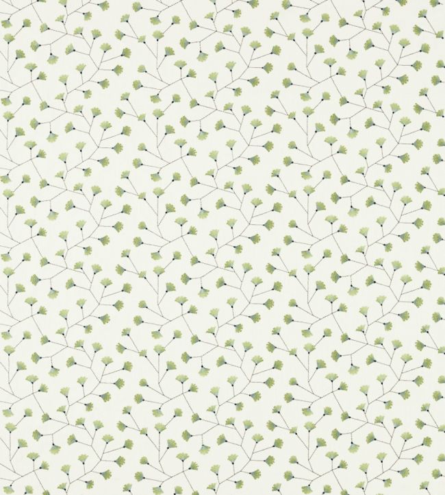 Gingko Trail Fabric by Sanderson Winter Rocket