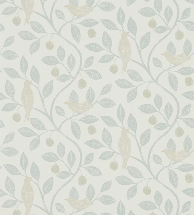 Damson Tree Wallpaper by Sanderson Mineral/Dove