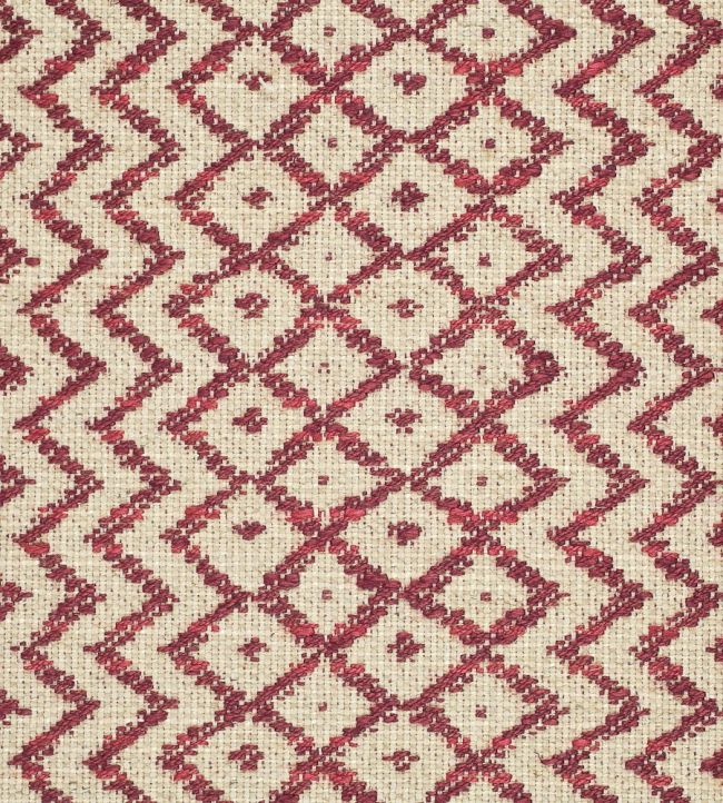 Cheslyn Fabric by Sanderson Claret/Cream