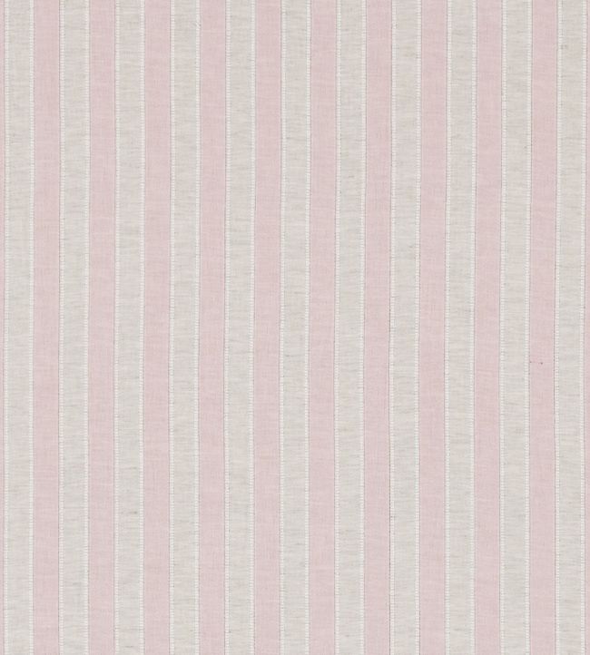 Sorilla Stripe Fabric by Sanderson Shell Pink/Linen