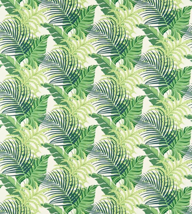 Manila Fabric by Sanderson Green/Ivory