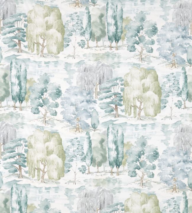 Waterperry Fabric by Sanderson Mint