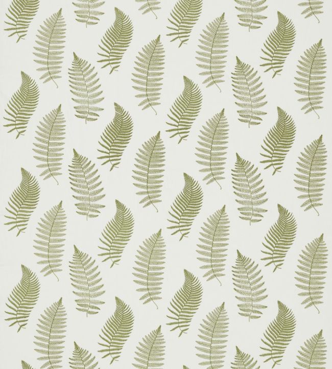 Fern Embroidery Fabric by Sanderson Moss