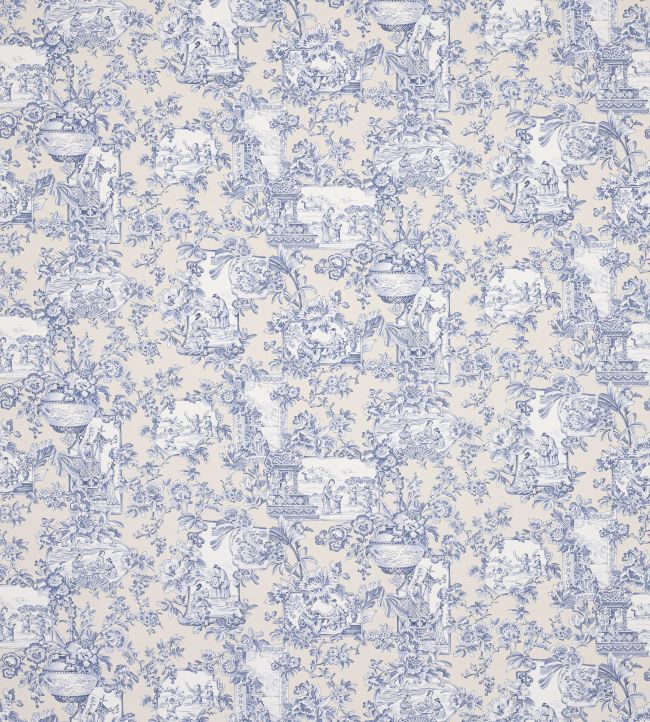 Sansha Fabric by Manuel Canovas Saphir