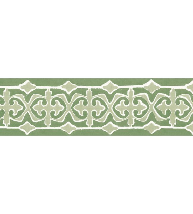 Santa Clara Tile Border Wallpaper by DADO Green