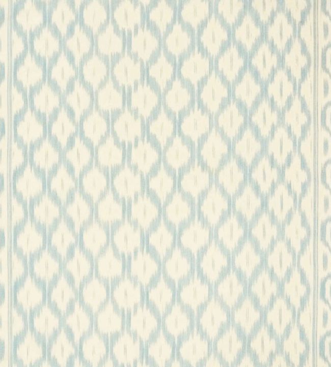 Santa Monica Ikat Fabric by Schumacher China Blue