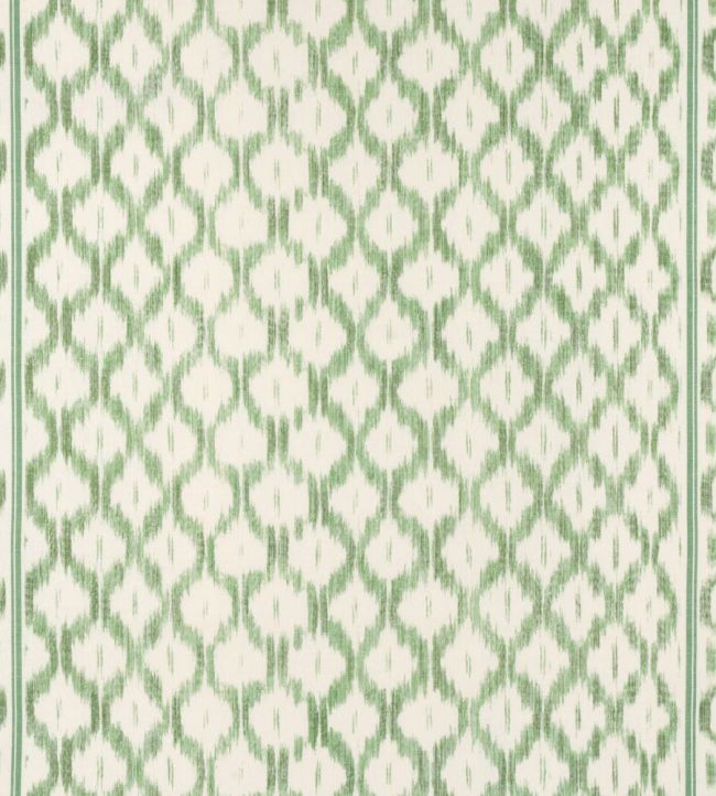 Santa Monica Ikat Fabric by Schumacher Leaf Green