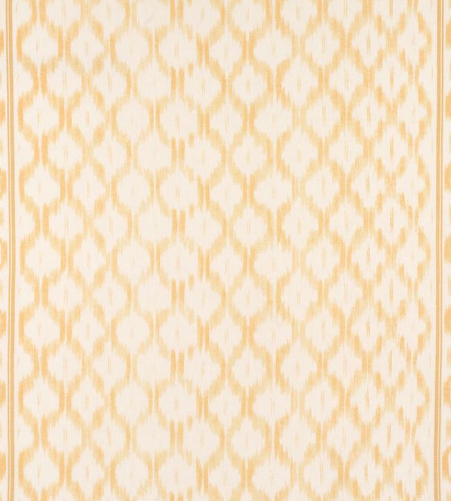 Santa Monica Ikat Fabric by Schumacher Yellow