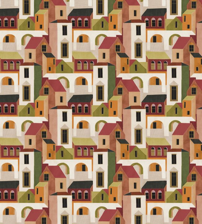 Santiago Fabric by Prestigious Textiles Cactus
