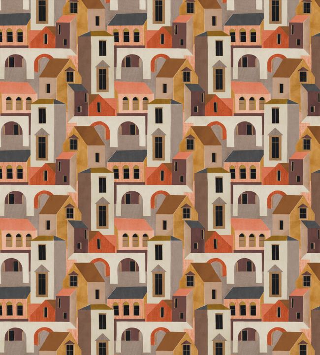 Santiago Fabric by Prestigious Textiles Sunset