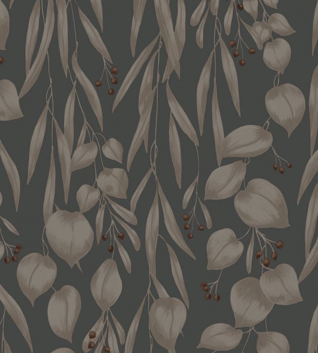 Sara Wallpaper by Sandberg Indigo Blue