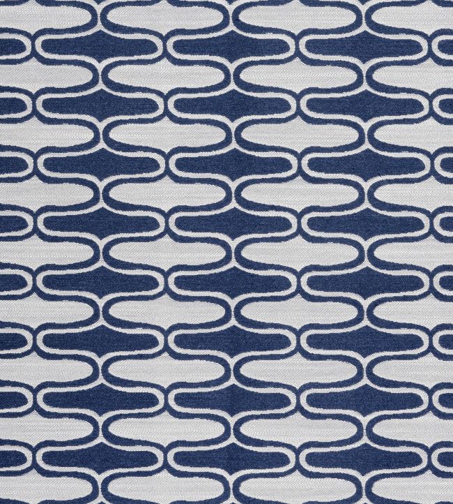 Saraband Fabric by Thibaut Navy