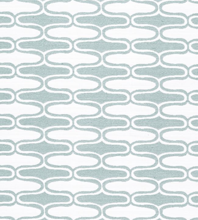 Saraband Fabric by Thibaut Seafoam