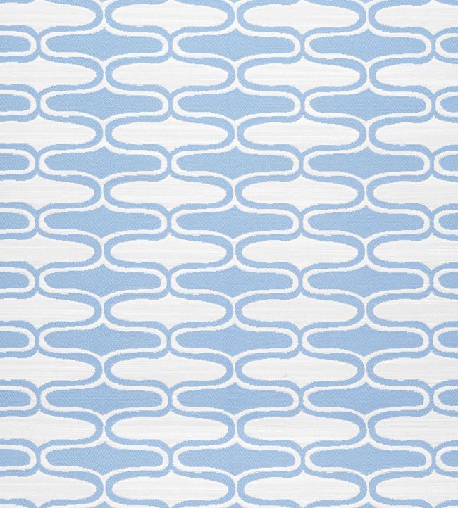 Saraband Fabric by Thibaut Sky