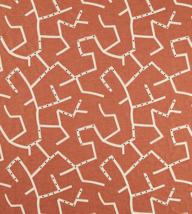 Saraceno Fabric by Harlequin Rust