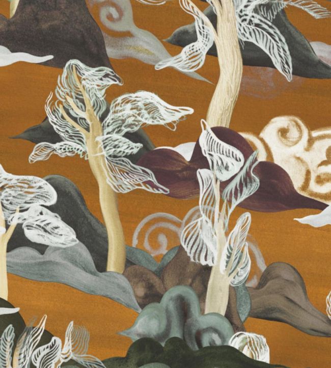 Saranda Wallpaper by Arte Amber Woods