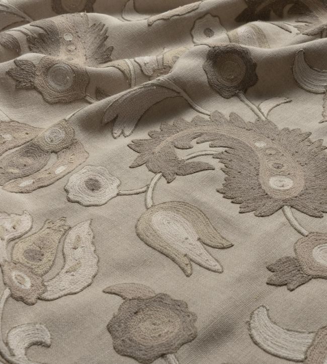 Sarouk Fabric by Warwick Parchment