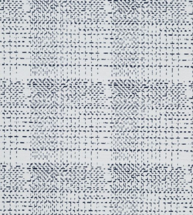 Sashiko Performance Fabric by Christopher Farr Cloth Bianco