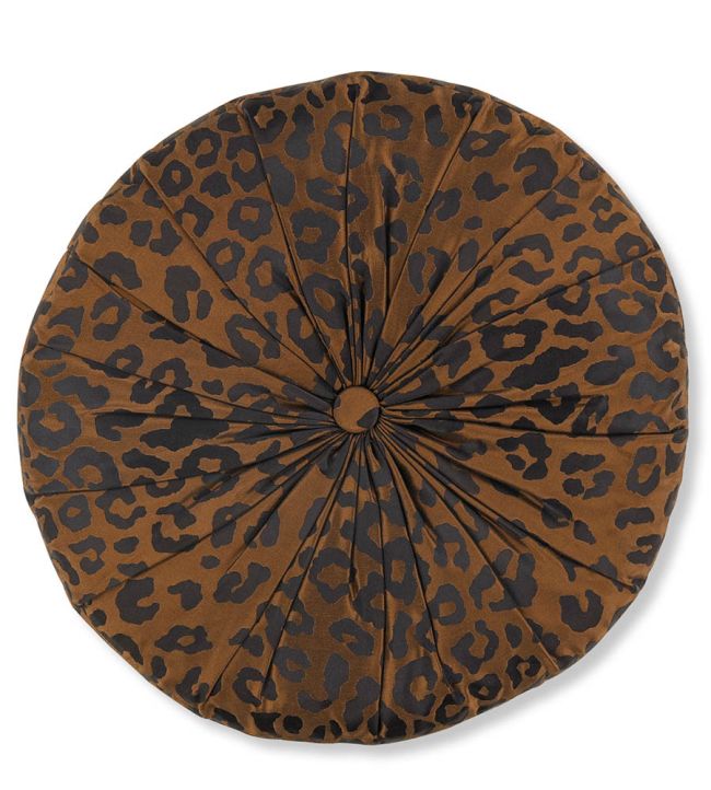 Saskia Cushion Ø 40cm by Romo Copper