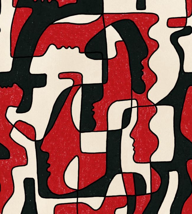 Saudade Wallpaper by MINDTHEGAP Red