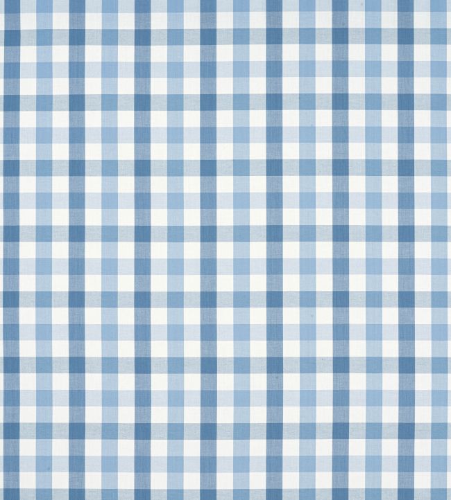 Saybrook Check Fabric by Anna French Light Blue