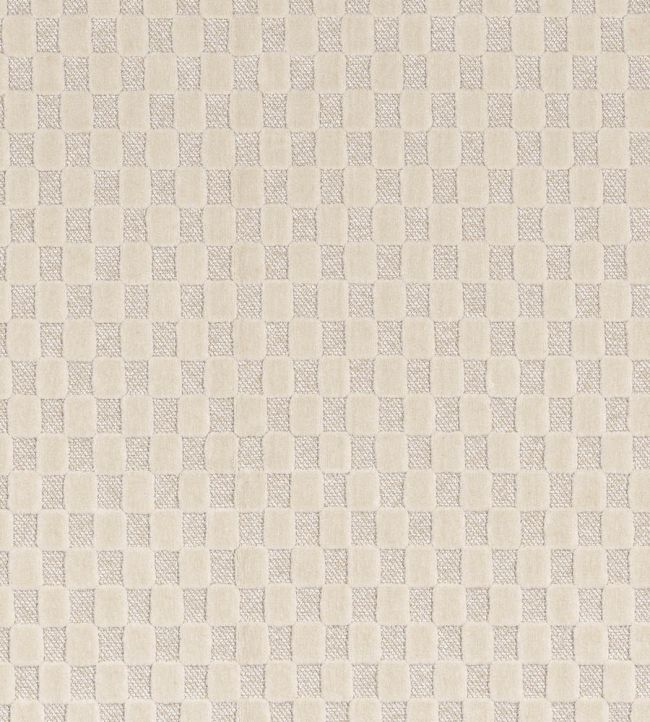 Scacchiera Fabric by Camengo Milk