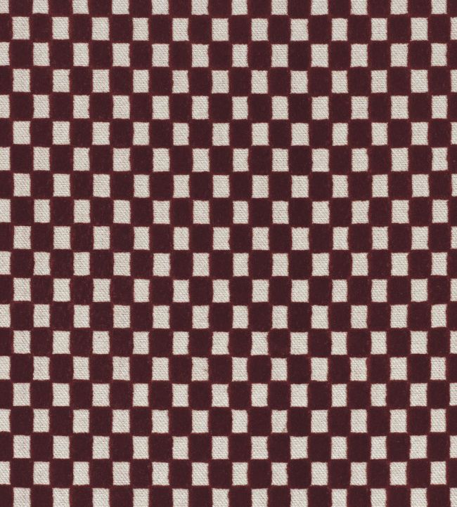 Scacchiera Fabric by Camengo Terre De Sienne