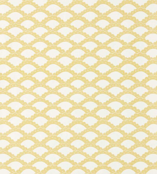 Scallop Frill Wallpaper by Scion Buttercup
