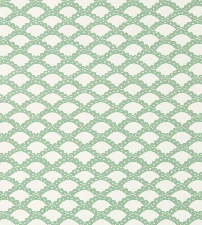 Scallop Frill Wallpaper by Scion Jade