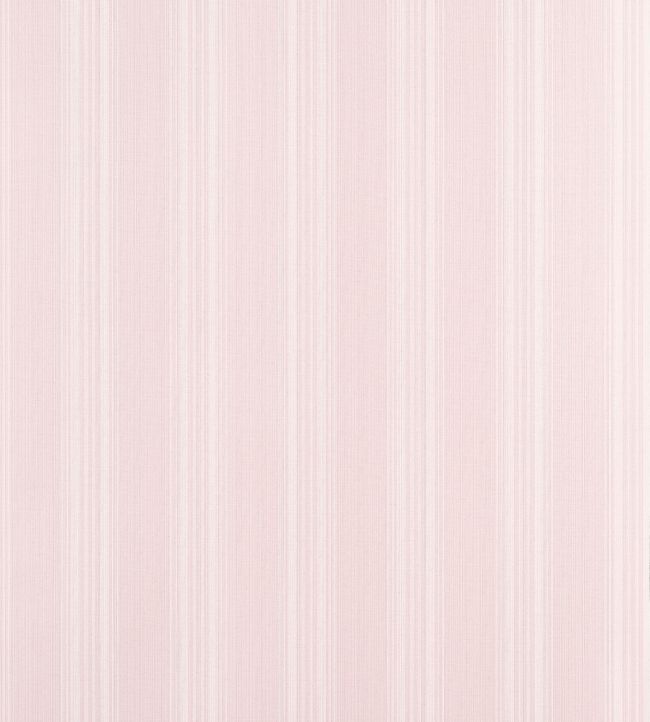 Scarlet Stripe Wallpaper by Thibaut Blush