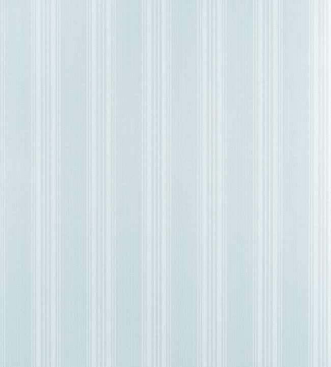 Scarlet Stripe Wallpaper by Thibaut Spa Blue
