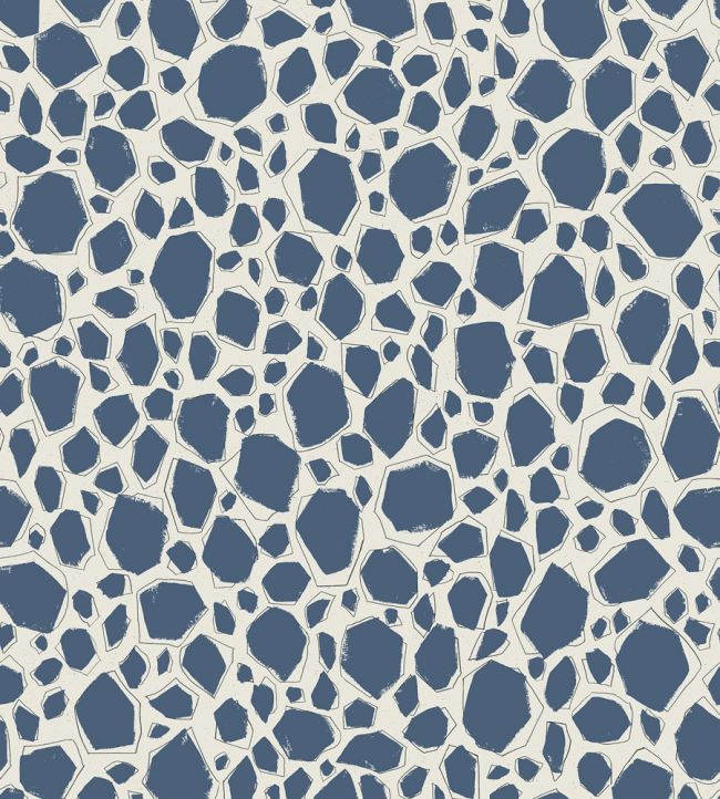 Scattered Ink Wallpaper by Cole & Son Denim