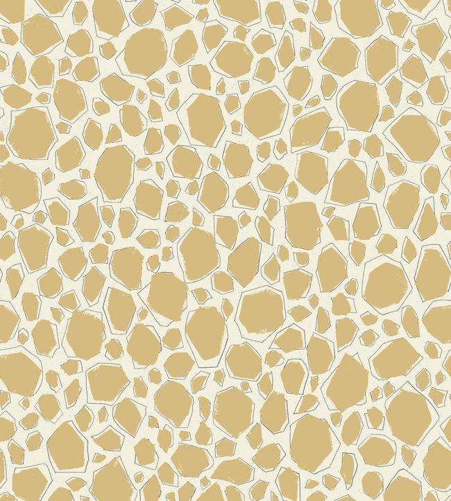 Scattered Ink Wallpaper by Cole & Son Ochre