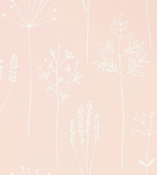 Stipa Wallpaper by Scion Blush