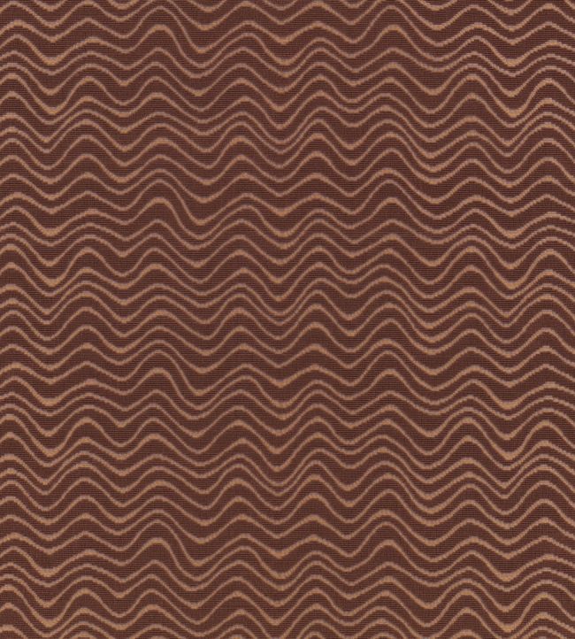 Scroll Fabric by Kirkby Design Dark Chocolate
