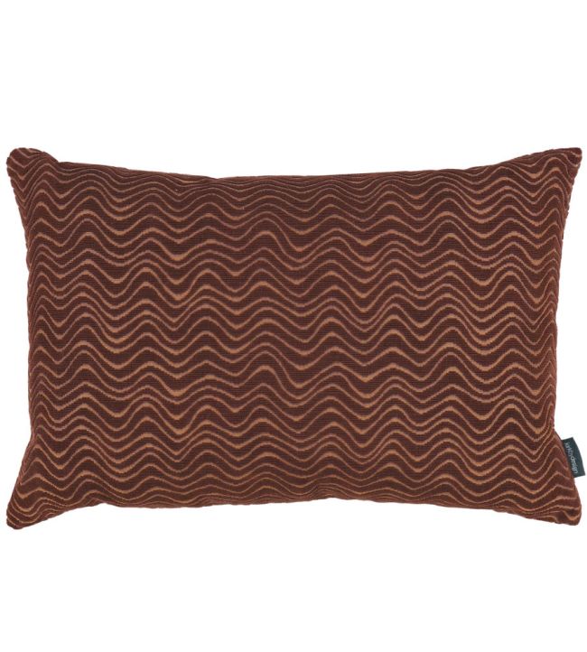 Scroll Cushion 40 x 60cm by Kirkby Design Dark Chocolate