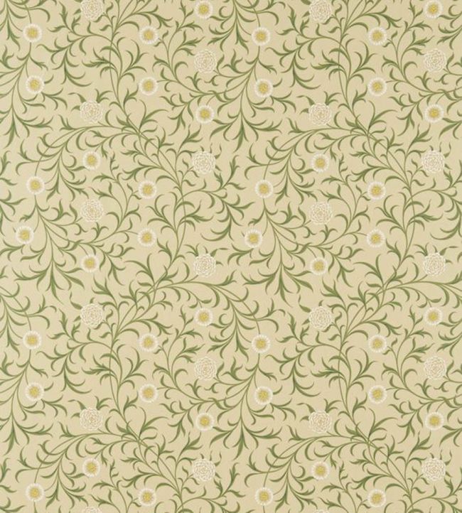 Scroll Fabric by Morris & Co Loden/Thyme