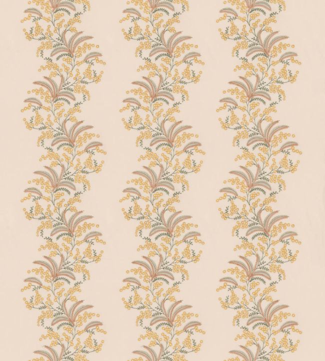 Sea Aster Fabric by GP & J Baker Ochre