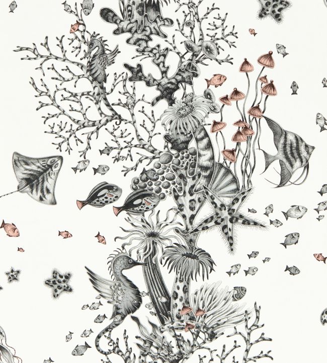 Seaforest Wallpaper by Clarke & Clarke Mono