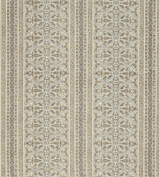 Seaton Stripe Fabric by Baker Lifestyle Stone