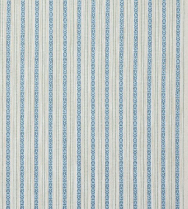 Seaton Stripe Fabric by Colefax and Fowler Blue